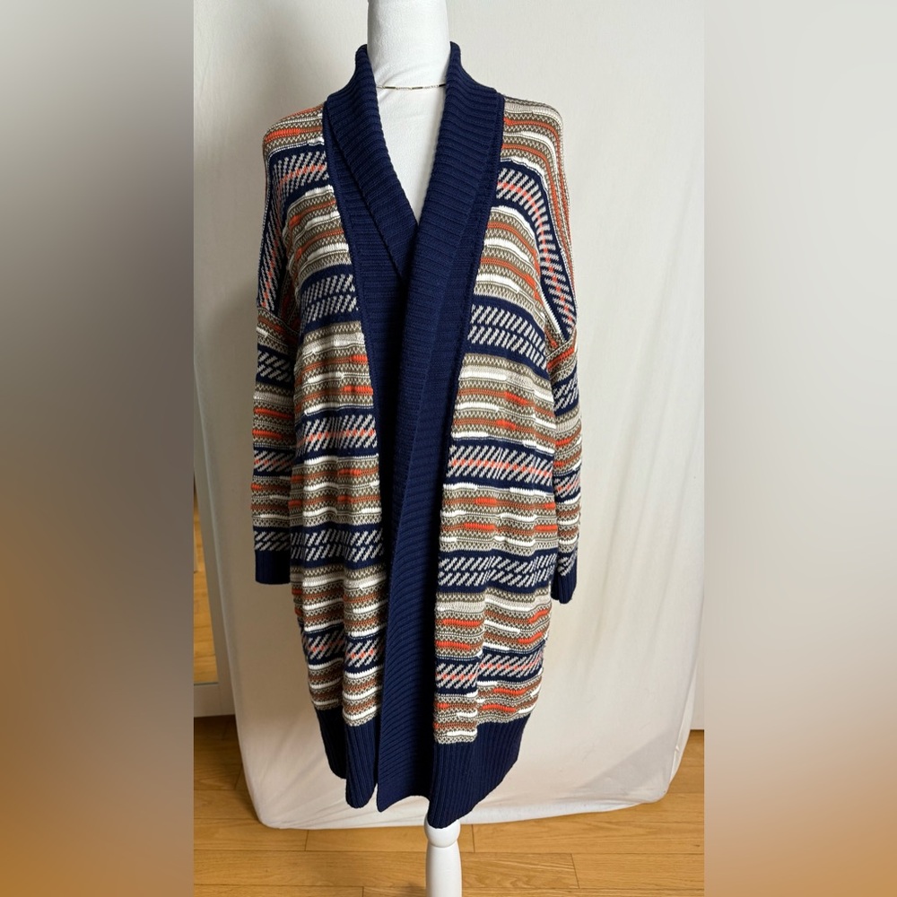 Diane von furstenberg taletha mixed knit cardigan sweater. Size S - Picture 6 of 12